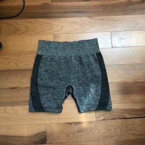 Grey Victoria secret biker shorts